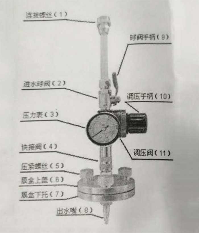 水質(zhì)SDI污染指數(shù)測(cè)定儀說(shuō)明