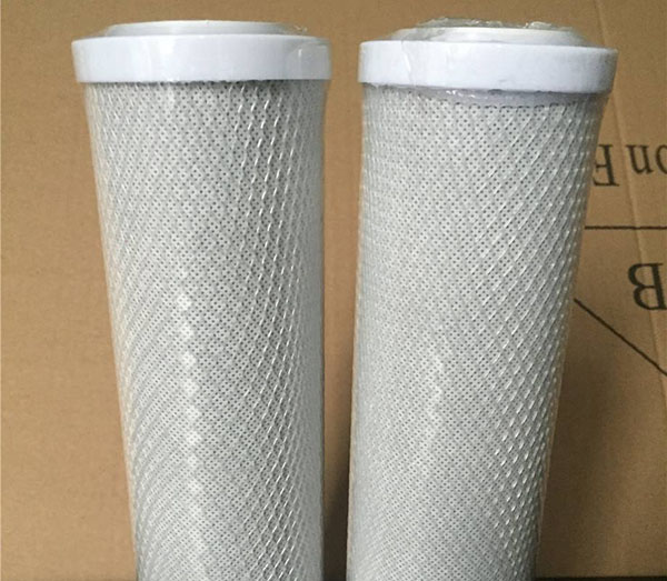 UDF顆?；钚蕴繛V芯 燒結(jié)碳顆粒碳家用過濾器純水機通用濾芯