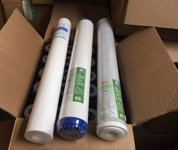 UDF顆?；钚蕴繛V芯 燒結(jié)碳顆粒碳家用過濾器純水機通用濾芯